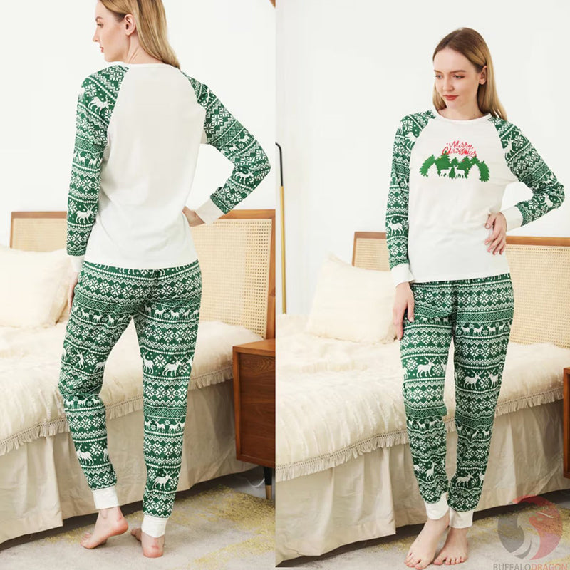 Merry Christmas In The Jungle Christmas Matching Family Pajamas