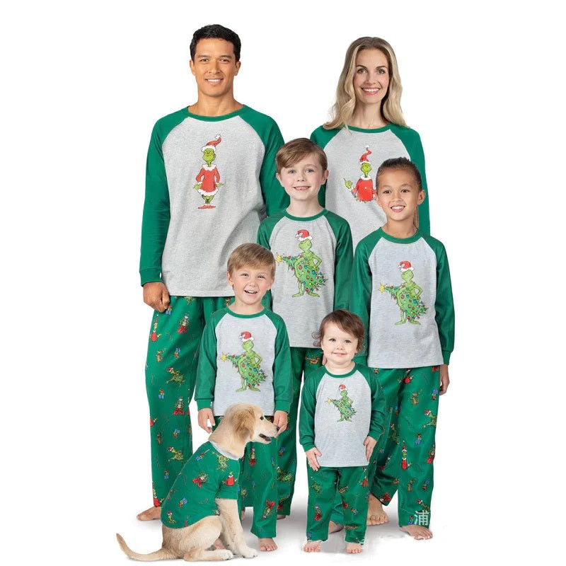 Exquisite Selection of 7 Matching Christmas Family Pajama Sets from Pajama Village