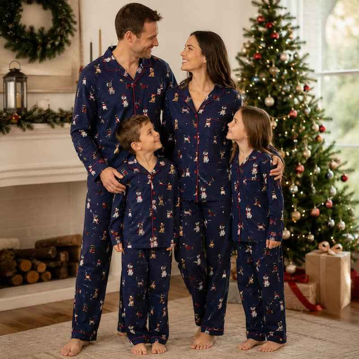 Dogs Family Matching Pajamas