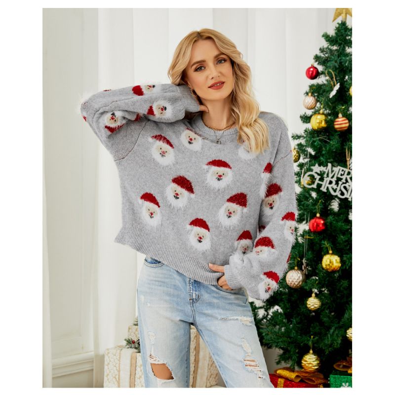 Frosty Santa Christmas Jumper