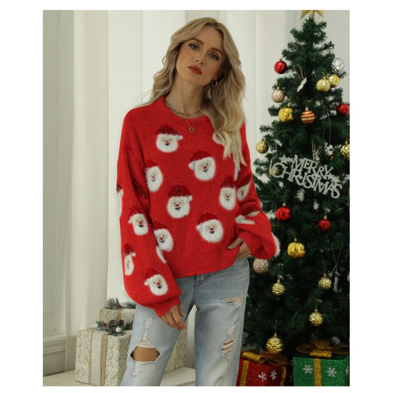 Frosty Santa Christmas Jumper