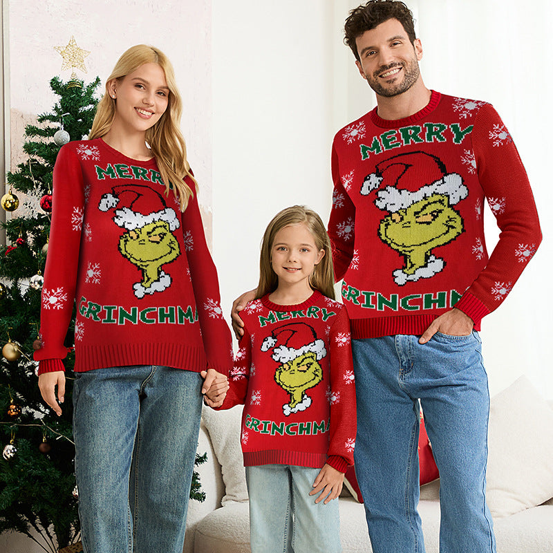 Grinch Cheer Christmas Jumper