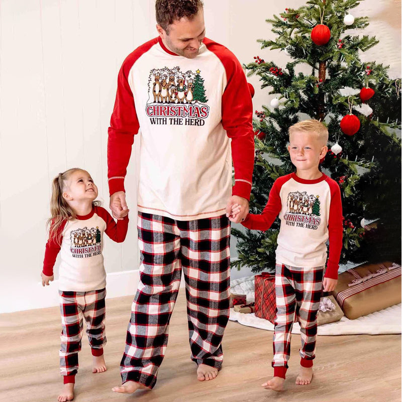 Christmas With the Herd Family Matching Pajamas