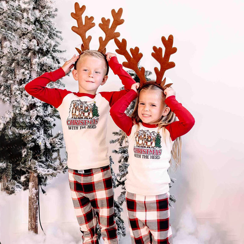 Christmas With the Herd Family Matching Pajamas