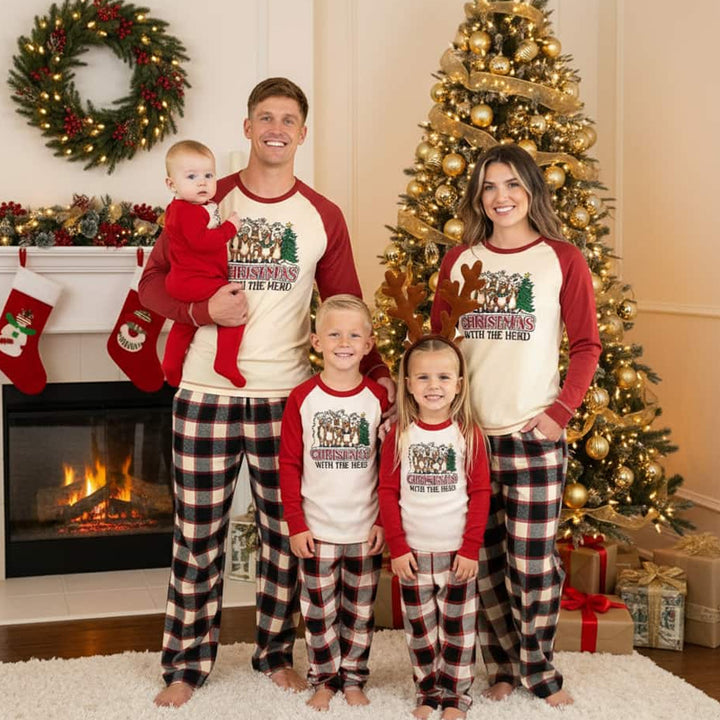 Christmas With the Herd Family Matching Pajamas