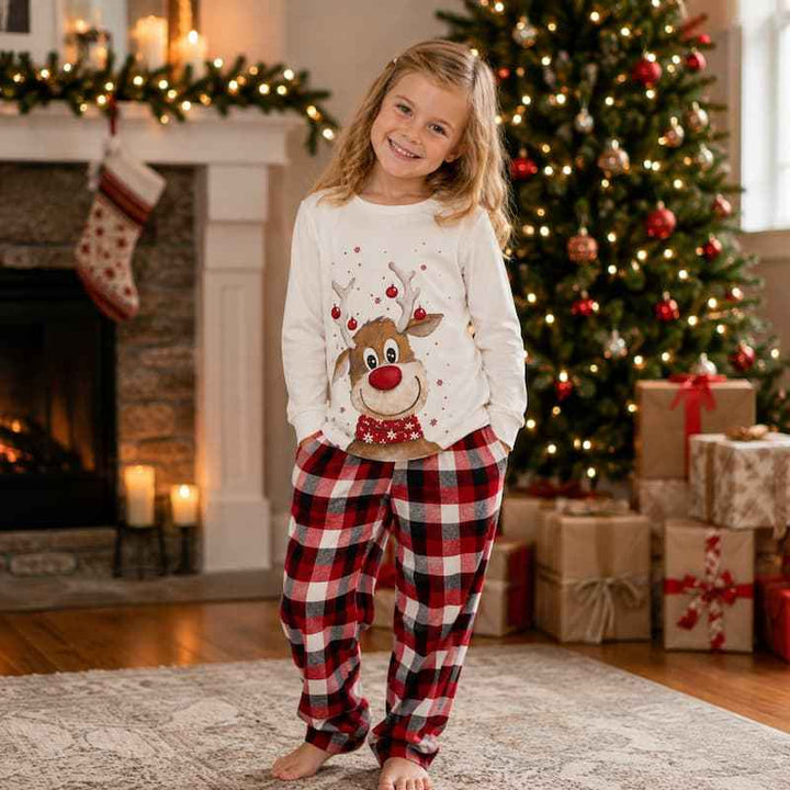 Reindeer Family Matching Christmas Pajamas