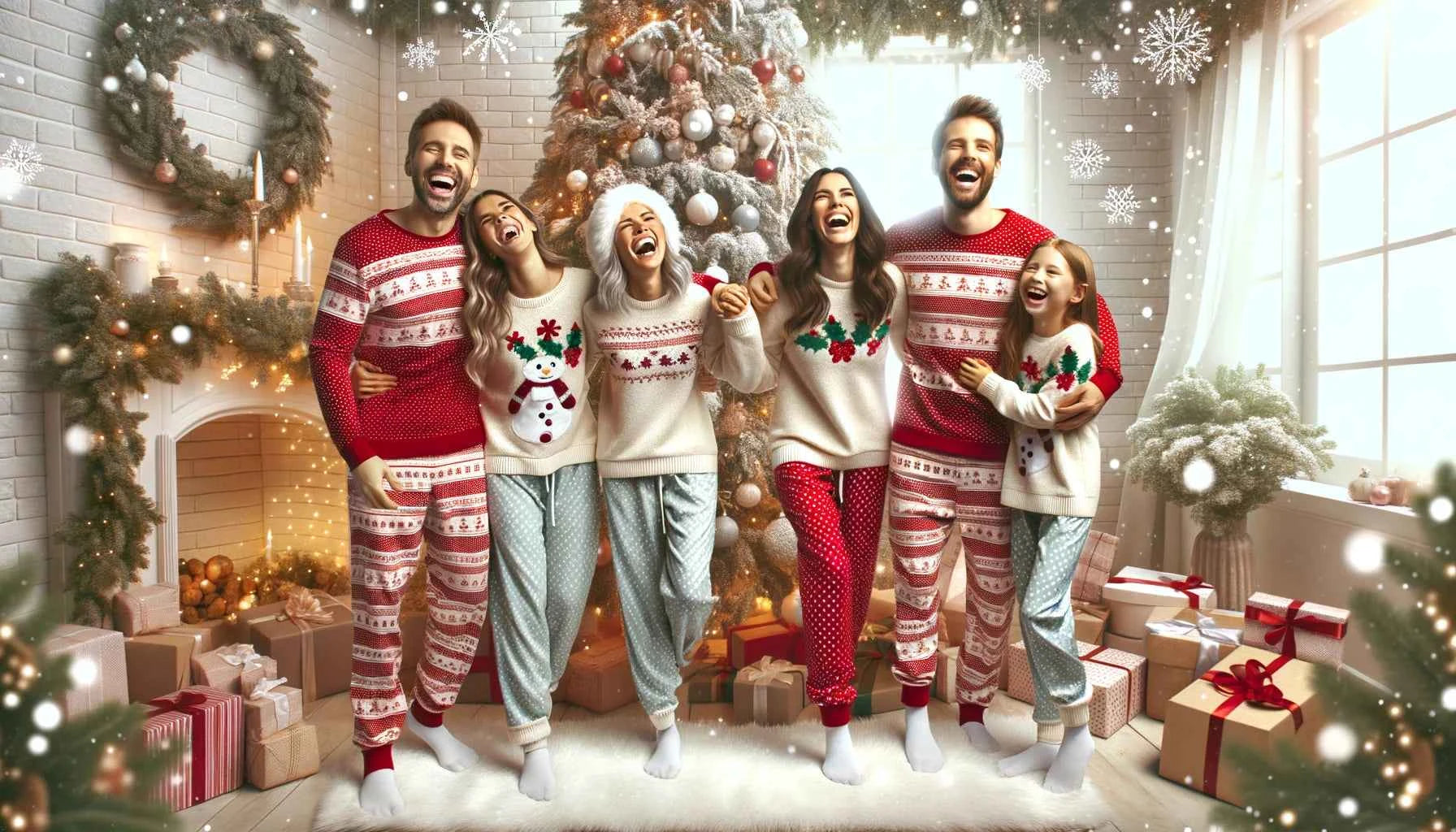 Weihnachts-Familien-Jumpsuit – Christmas Overall Mit Kapuze, Reißverschluss, Weihnachtlichem Druck, Für Damen, Herren & Kinder