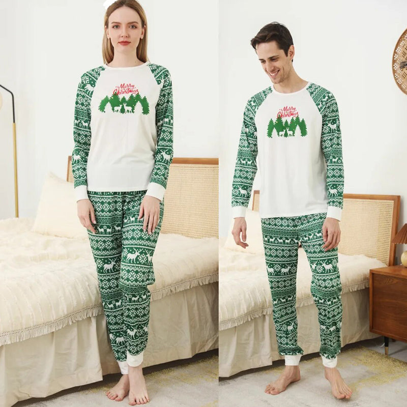 Merry Christmas In The Jungle Christmas Matching Family Pajamas