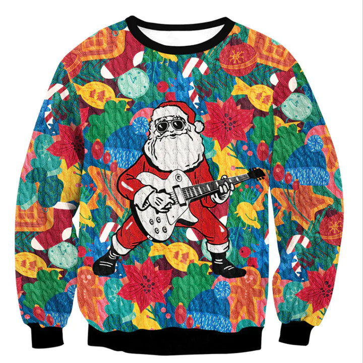 Santa Unisex Christmas Ugly Sweater